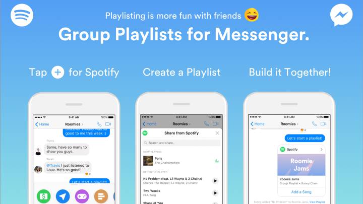 playlist grupal spotify Facebook