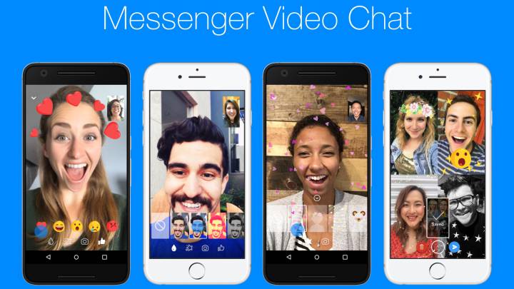 messenger videollamadas filtros