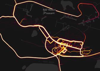 App de fitness revela la ubicación de bases militares secretas