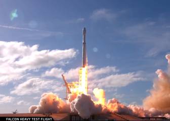 El lanzamiento del Falcon Heavy fue “casi” perfecto
