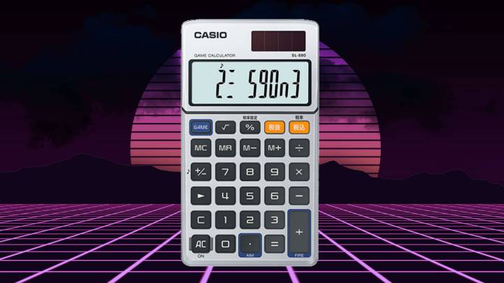 El colmo de la fiebre retro: Vuelven las calculadoras musicales CASIO de los 80
