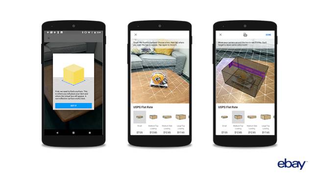La nueva función AR de la app de eBay
