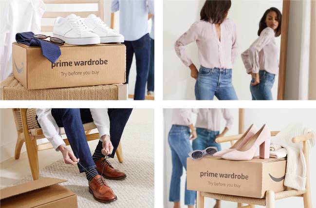 Prime Wardrobe, la última de Amazon para comprar ropa -
