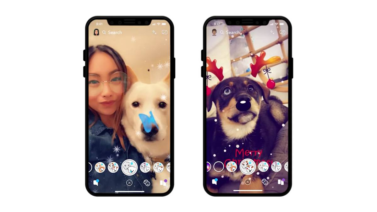 Convierte a tu perro en reno con nuevos filtros de Snapchat - AS.com