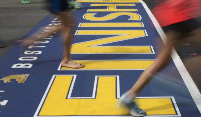 Terminar una maratón es un gran triunfo.