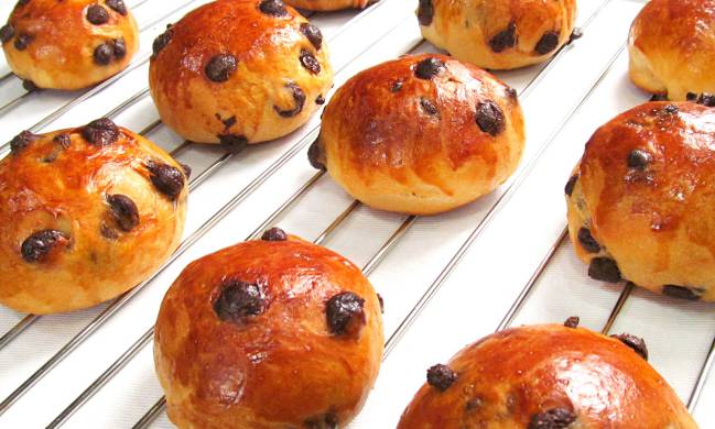 Los bollos tienen una gran cantidad de azúcar.