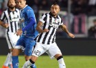 Juventus con Vidal se recuperó de visita ante Empoli