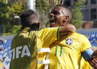 Brasil vence a Guinea y avanza segundo en el grupo de Corea