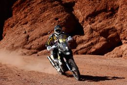 Quintanilla trepa al podio de
la general en el Rally Dakar