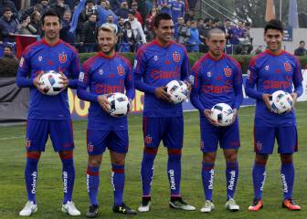 La U presenta a cinco de sus refuerzos y espera sumar más