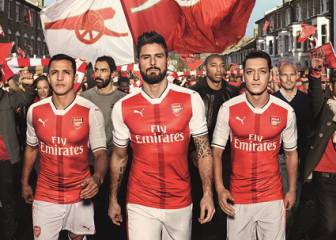 La nueva camiseta de Alexis en el Arsenal ya está en Chile