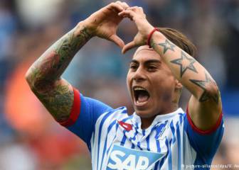 Vargas reconoce interés por llegar al Sevilla de Sampaoli