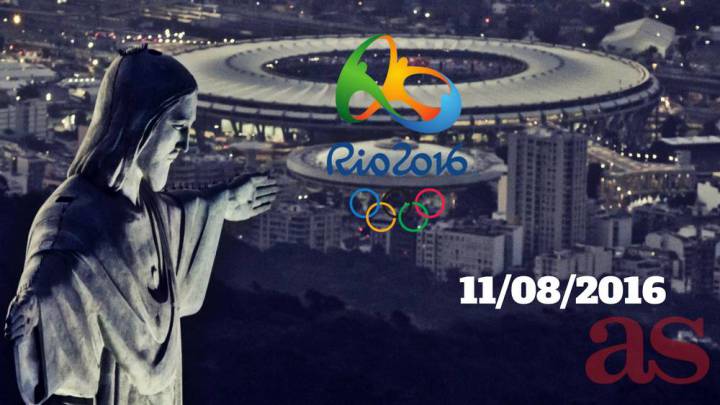 Chilenos en Juegos Olímpicos Río 2016 en vivo y en directo online, jornada 6 hoy 11/08/2016