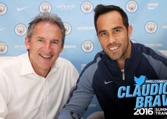 Claudio Bravo fue oficializado como nuevo refuerzo del City
