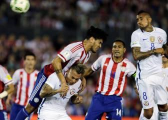 Chile cae ante Paraguay en tan solo 8 minutos