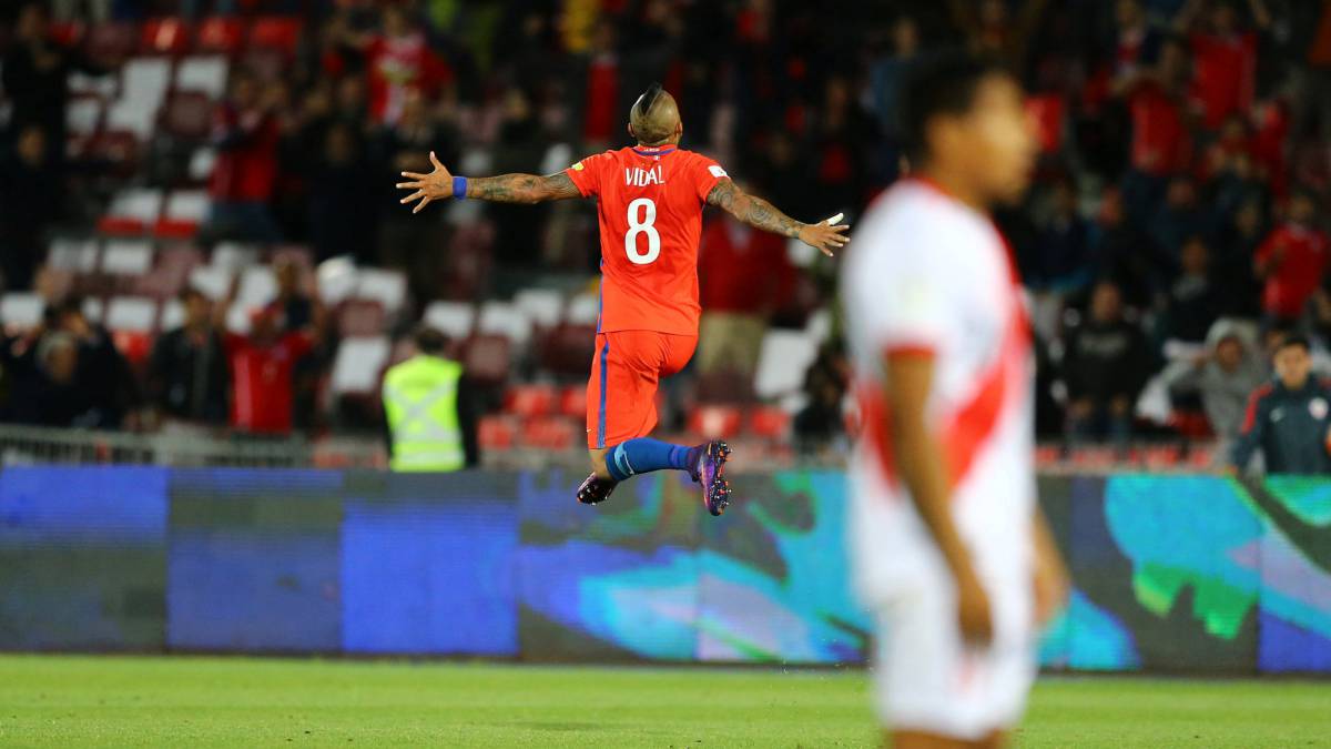 Chile Perú 2 1 Resultado Crónica Resumen Y Goles Eliminatorias Sudamericanas As Chile 