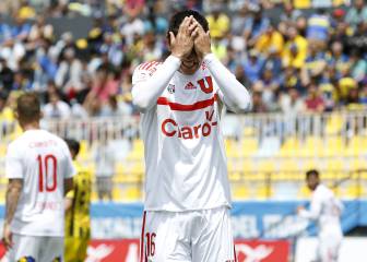 Rodríguez se lesiona y queda fuera del duelo ante Iquique