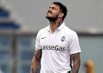 Pinilla se despide de Atalanta y analiza oferta del fútbol chino