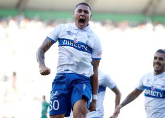 Nicolás Castillo fue el máximo goleador chileno en 2016