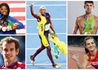 Los 5 deportistas que se convirtieron en leyendas en 2016
