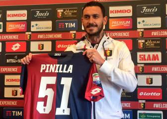 Pinilla en Genoa: 