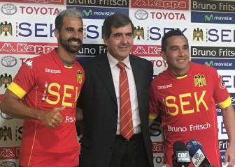 Fernando Meneses y Jaime fueron presentados en Unión