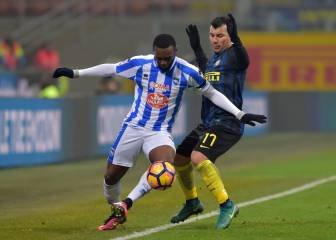 Inter de Medel golea y alargó racha de victorias en Serie A