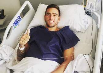 Matías Zaldivia es operado con éxito de su lesión a la rodilla