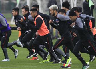 Así fue el entrenamiento de las nuevas figuras de Colo Colo