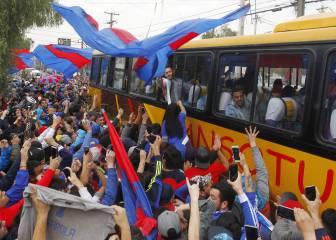 Multitudinario apoyo acompañó última práctica de la U