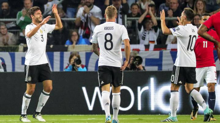 Alemania barre con Noruega y está a un punto del Mundial
