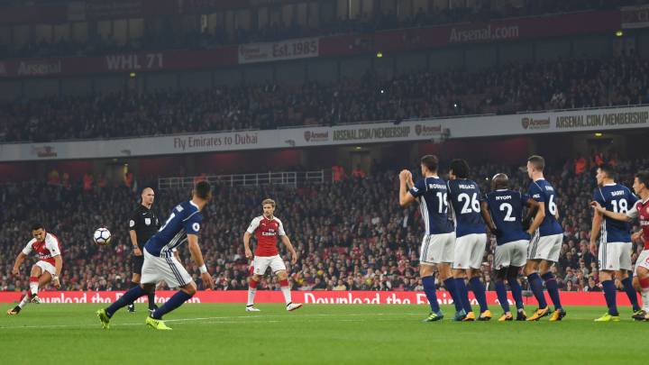 Arsenal 2-0 West Bromwich: Alexis juega, Lacazette celebra