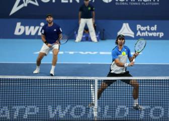 González llegó a su primera final con su nuevo doblista