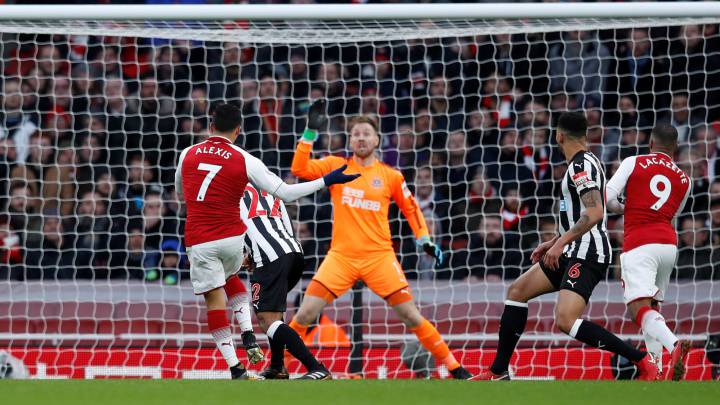 Arsenal 1-0 Newcastle: Sánchez sufre ante uno de los colistas