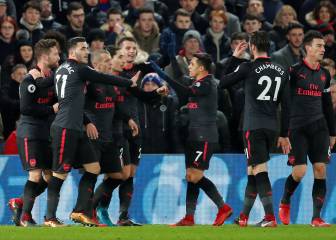 Crystal Palace 2-3 Arsenal: Alexis lidera victoria en la Premier