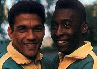 La histórica foto en Sausalito con que Pelé recordó a Garrincha