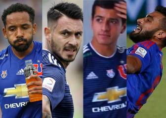 Inicio del 2018 en la U se enreda por lesiones y suspensiones