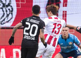 Aránguiz fue villano en la derrota del Leverkusen en el clásico