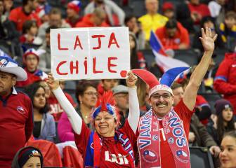 Los hinchas chilenos se tomaron el Friends Arena en Suecia