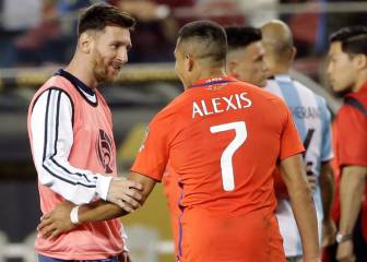La desconocida lucha que protagonizan Alexis y Messi