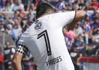 Los 4 hitos de Paredes con sus goles a la U en el Nacional