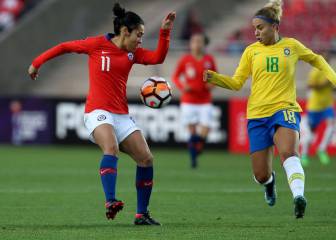 Brasil golpea a Chile en la Copa