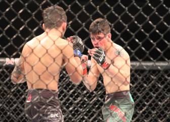 Las increíbles fotos de la pelea más sangrienta de la UFC Chile