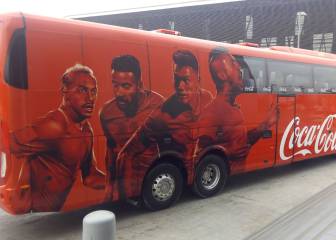 El chascarro del día: bus de la Roja se quedó en panne