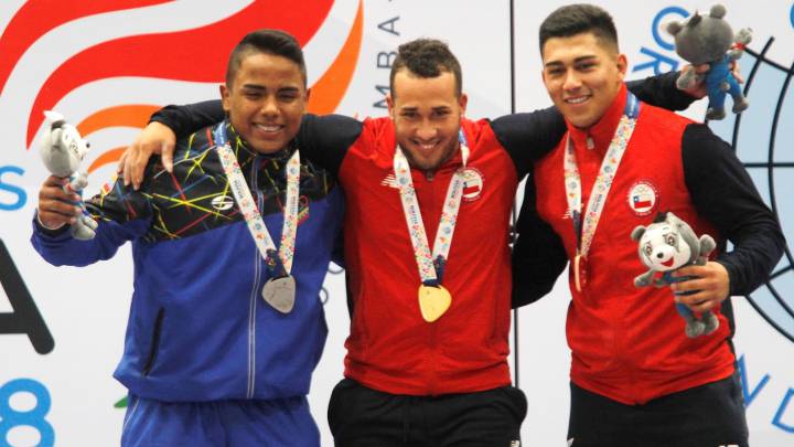 Medallas del Team Chile en los Juegos Sudamericanos 2018