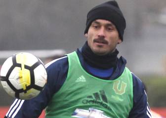 Mauricio Pinilla se sumaría a las bajas de la U ante La Serena