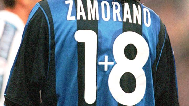 Camiseta zamorano inter Clearance