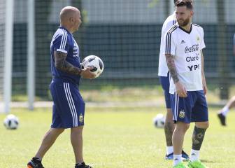 Messi tendría inédito compañero en el ataque de Argentina