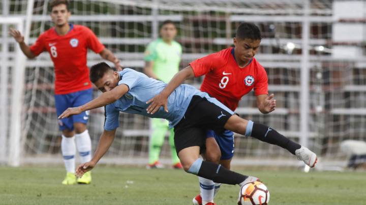 Chile sub 20 enfrentó a Uruguay en Curicó