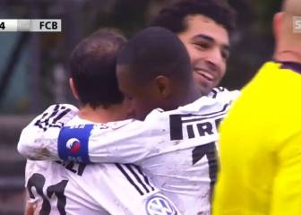 Los dos goles del cumpleañero Díaz tras jugadas con Salah
